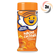 3x Shakers Kernel Season&#39;s Nacho Cheddar Flavor Popcorn Seasoning | 2.85oz - £16.84 GBP