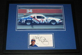 Kyle Petty Signed Framed 11x14 Photo Display - £50.61 GBP