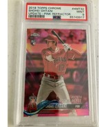 Authenticity Guarantee 
2018 Topps Chrome Update Shohei Ohtani RC Pink C... - £401.32 GBP