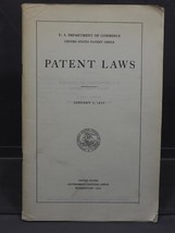Vintage US Department Of Commerce Patent Laws 1955 Booklet g50 - £29.08 GBP