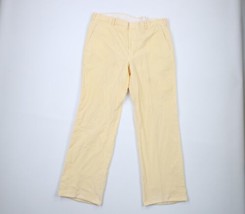 Vintage 70s Streetwear Mens 38x31 Faded Corduroy Wide Leg Bell Bottoms Pants USA - £77.54 GBP