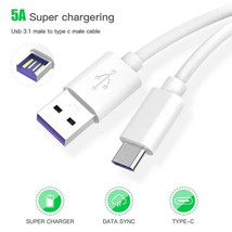 Genuine Huawei HL1289 USB-C 5A Fast Charging Cable | Quick Charge | OEM | New - $4.12