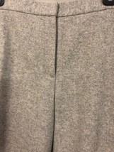 ANNE KLEIN Women’s Pants Gray Flannel Wool Blend Lined Crop Size 8 P x 24 NWOT - $29.70