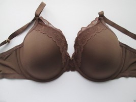 Natori 736044 Hidden Glamour Full-Fit UW Contour Bra Brown 32DDD MSRP $68  - £19.12 GBP