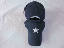 Bonnie Blue Southern South Cs Navy Jack Usa White Star Blue 100% Cotton Cap - £19.66 GBP