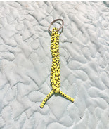 Straight Paracord Rope Keychain Key ring 6 Inch Green - $13.56 CAD
