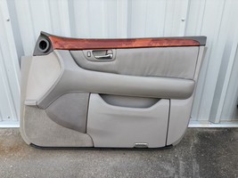 2001 - 2006 LEXUS LS430 FRONT RIGHT PASSENGER INTERIOR DOOR PANEL W/WOOD... - £171.49 GBP