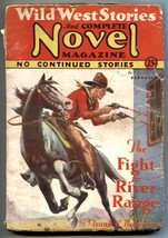 Wild West Stories &amp; Complete Novel Pulp February 1931 - £80.47 GBP