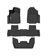 OREALTREND Floor Mats  for Acura MDX 7 Seats 2022-2025 Black TPE All-Wea... - $169.99
