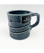 Rare Vintage Carole Little USA Blue Denim Jeans Pants Coffee Mug Ceramic... - £23.67 GBP