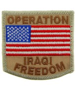 Operation Iraqi Freedom Patch Brown 3&quot; - $9.89