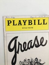 1977 Playbill Royale Theatre Peggy Lee Brennan, Lorelle Brina in Grease ... - $23.70