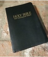 The Holy Bible NIV Version 1986 Zondervan Larger Print Bible Black Leath... - €23,72 EUR