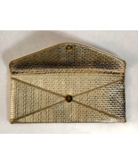 Lilly Pulitzer Gold Basketweave Clutch Bag Elephant Emblem Purse Style 1... - $34.64
