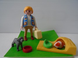 Playmobil Vet Doctor and Her Pets. Very Good Condition. Ship Fast - £11.25 GBP
