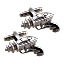 RAY GUN CUFFLINKS Retro Space Toy Blaster Science Fiction Fan Gift New w... - €14,52 EUR