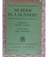 Book: Murder In A Nunnery by Samuel French (#2591) The Play, Copyright 1941 - £42.47 GBP
