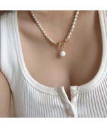 Milk &amp; Honey ~ Genuine Pearl Necklace - £70.69 GBP+