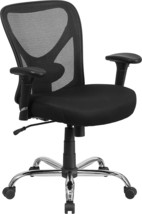 Flash Furniture Big &amp; Tall Office Chair | Adjustable Height Mesh Swivel Office - £218.86 GBP