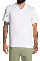 Brooks Brothers Men&#39;s Performance Stretch Short Sleeve Solid Polo Shirt White-XL - £31.96 GBP