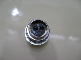 AMPHENOL 80-PC2F 2 PIN  MICROPHONE PANEL chasis JACK COLLINS HEATHKIT JO... - $21.77