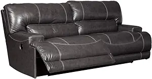 Signature Design by Ashley McCaskill Leather 2 Seat Oversized Power Recl... - £2,567.33 GBP
