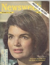 1966 Newsweek Magazine back Issue December 26 Jackie Kennedy - £19.15 GBP