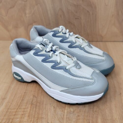 FOOTJOY ECOMFORT Womens Golf Shoes Size 6.5 M Grey/White Soft Spike 98767  - $31.87