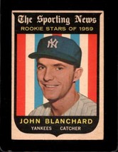 1959 TOPPS #117 JOHN BLANCHARD VG+ (RC) YANKEES *NY10706 - $4.90