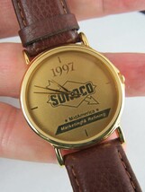 vintage SUNOCO watch advertising petroliana 1997 gas MARKETING service a... - £33.33 GBP