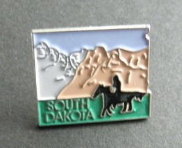 Us South Dakota State Name Map Pin Badge 1 Inch - £4.29 GBP