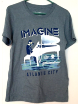 Hard Rock Cafe John Lennon Imagine Atlantic City T-shirt size S men - £12.59 GBP