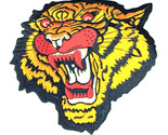 Cusmileshop Large Year of the Tiger Head Silk Back Patch 9 Inch Logo Embroidery - $40.61