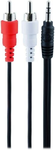 GE 1.8m Universal Audio Y Adaptador - $7.90