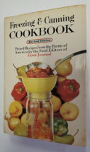 Freezing And Canning Cookbook (1973, Hardcover) Dust Jacket - £15.41 GBP