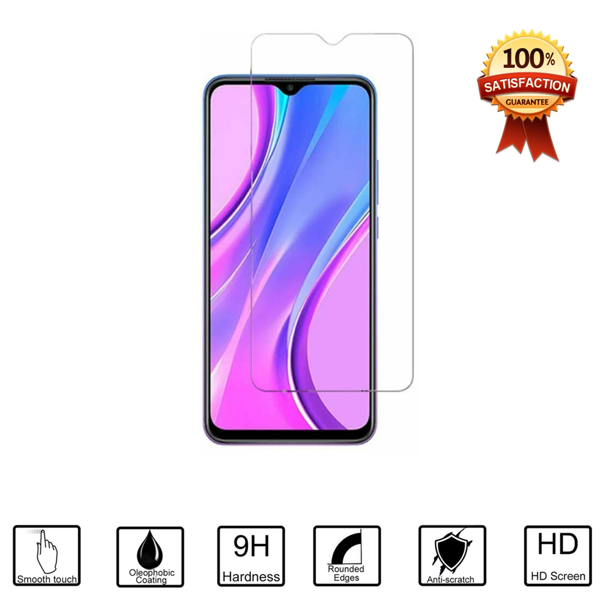 Primary image for Tempered Glass Film Screen Protector for Xiaomi Redmi Note 9 4G 5G Pro