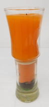 Southwest Desert Sand Art Candle Brookline Creations Vintage Orange Green - $15.15