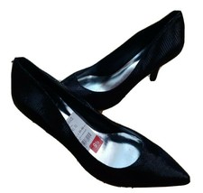 INC International Concepts Women&#39;s Hazel Pumps Black Kitten 2.5&quot; Heels S... - $24.18