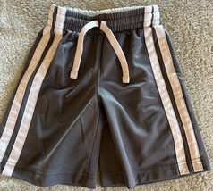 Children’s Place Boys Gray White Side Stripe Athletic Shorts XS 4T - $5.88