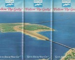 Follow the Gulls Chesapeake Bay Bridge Tunnel Brochure with Maps 1971 - $17.82