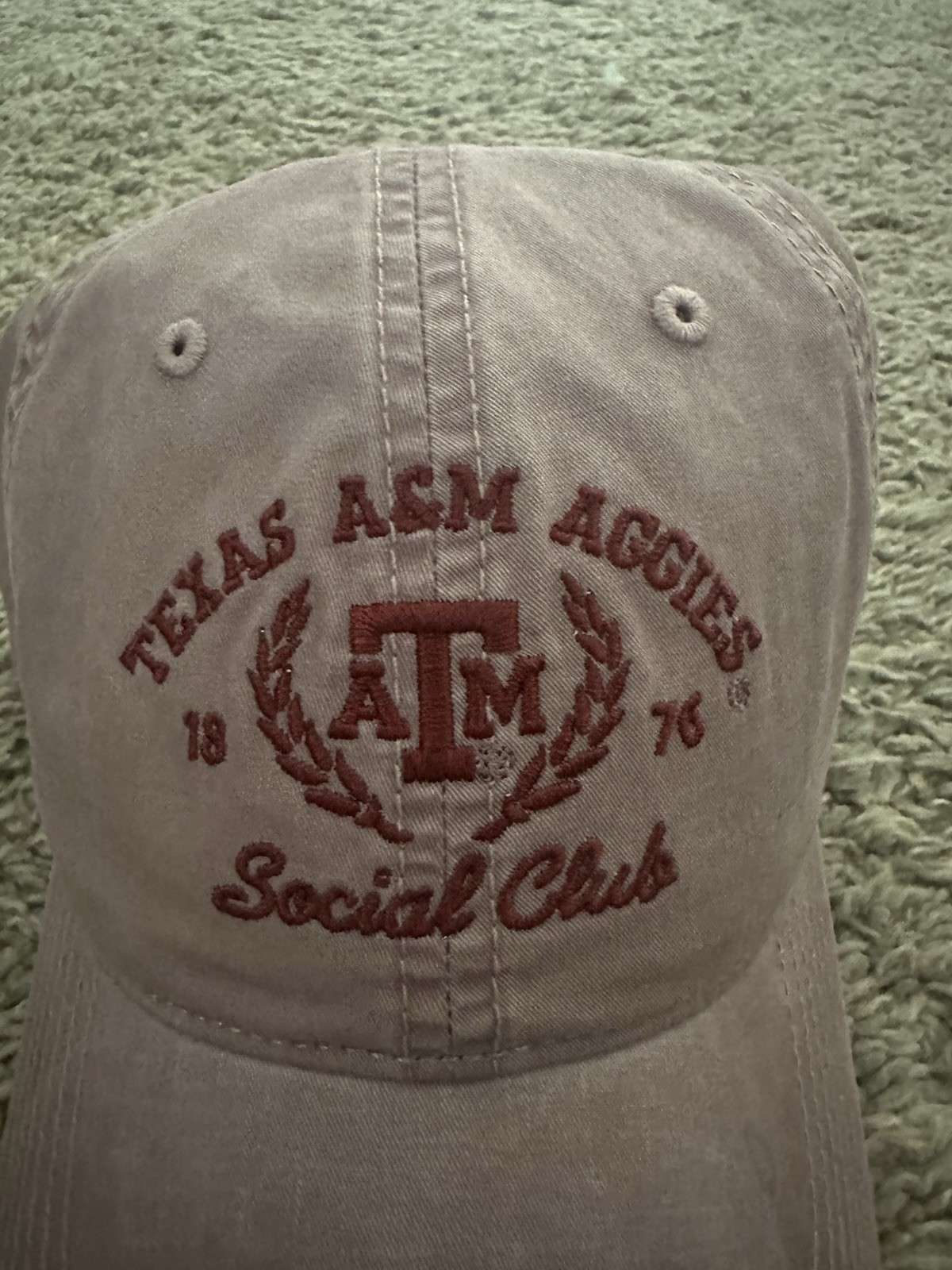 League-Legacy Women's Texas A&M Aggies Dusty Rose Social Club Adjustable dad Hat Item image 3