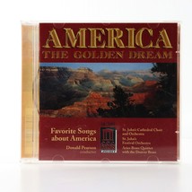 America the Golden Dream, St. John&#39;s Cathedral Choir (CD, 1996 Delos) SEALED New - £13.96 GBP