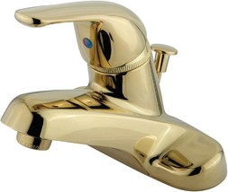 Bathroom Faucet, Polished Brass, 4&quot; Centerset, Kingston Brass Gkb542. - £53.89 GBP