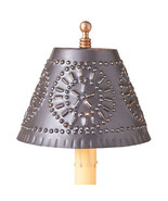 Chandelier Shade in punched Tin - lot 4 - $116.63 CAD