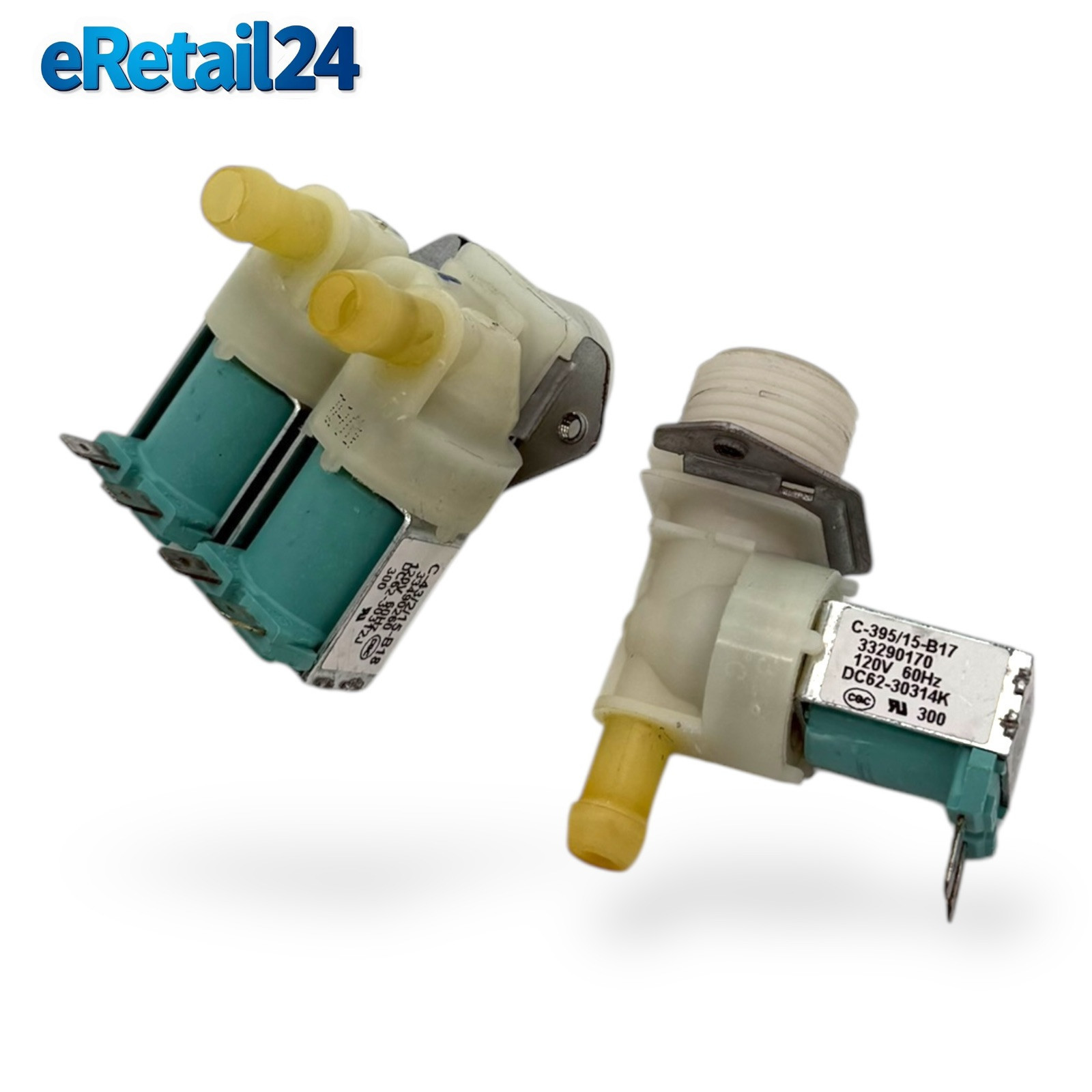 Samsung Washer Water Inlet Valve DC62-30314H DC62-30314K DC62-30312H DC6... - $18.99