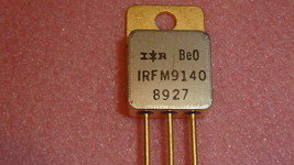 NEW 1PC IR IRFM9140 IC TRANS MOSFET P-CH 100V 18A 3-Pin TO-254AA GOLD Tr... - $100.00