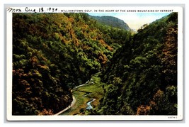 Williamstown Gulf Green Mountains Vermont VT UNP WB Postcard U1 - £2.33 GBP