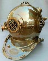 Antique Scuba Diving Helmet US Navy Mark V Deep Sea Marine Divers Sea helmet - £173.10 GBP