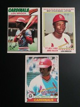 1977 1978 1978 RB 1979 O-Pee-Chee OPC Lou Brock Cardinals Baseball Card NM/MT - £23.16 GBP