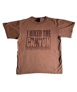 Prairie Mountain Mens T-Shirt Size M Brown GRAND CANYON Leave Nothing Vintage - $12.86